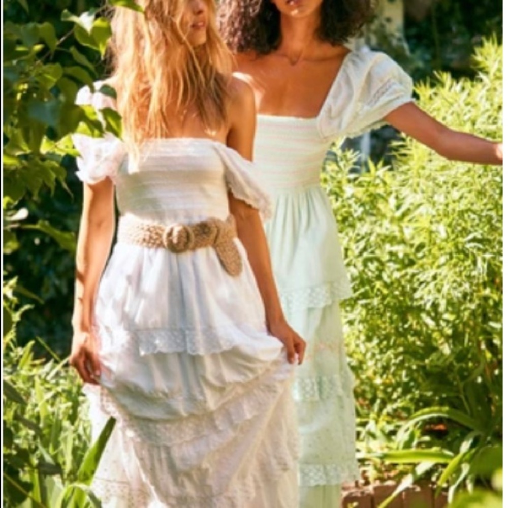 Loveshackfancy Capella white Tierd Maxi Size L